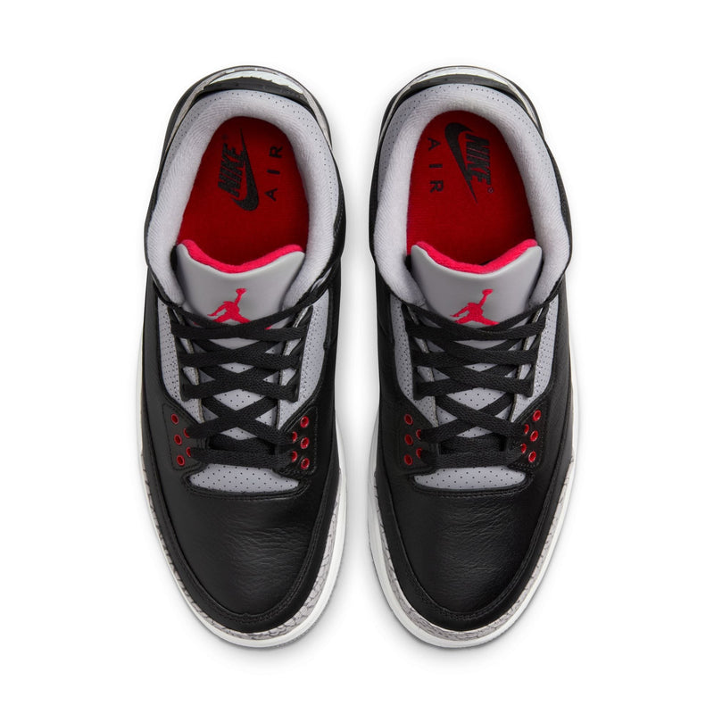 Air Jordan 3 Retro "Black Cement" BLACK/FIRE RED-CEMENT GREY-SUMMIT WHITE DN3707-010